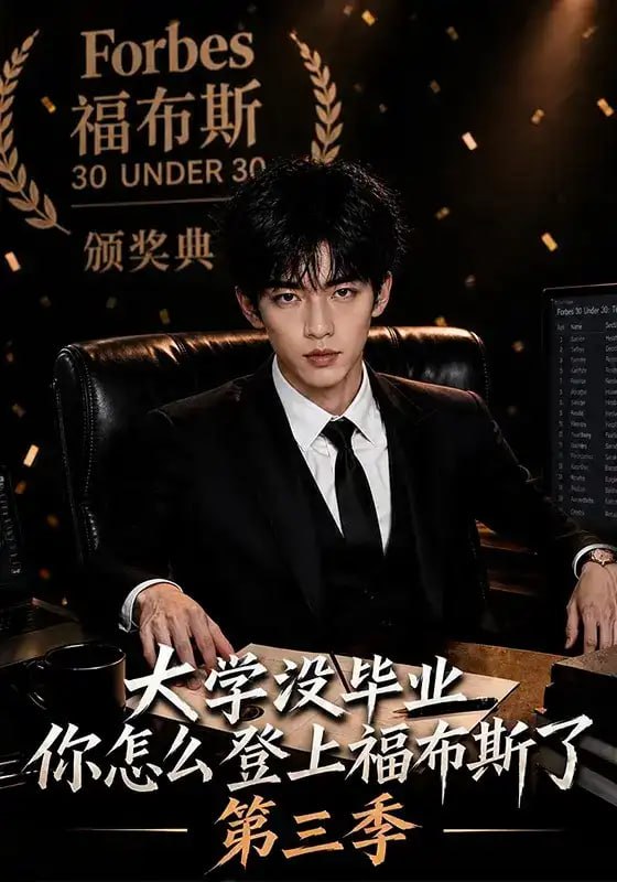 大学没毕业，你怎么登上福布斯了第三季
